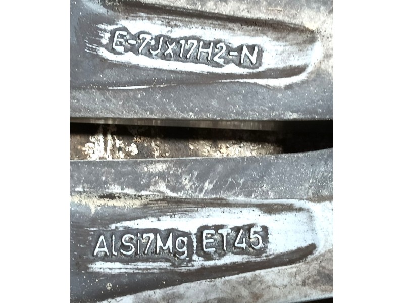 Recambio de llanta para audi q2 (gab, gag) 30 tdi referencia OEM IAM 601025 ET45 7Jx17