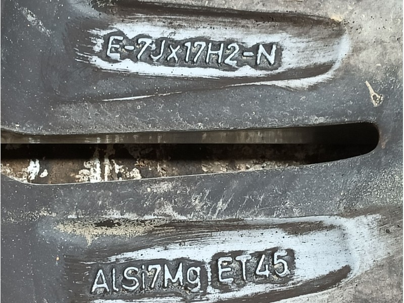 Recambio de llanta para audi q2 (gab, gag) 30 tdi referencia OEM IAM 601025 ET45 7Jx17