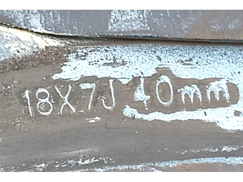 Recambio de llanta para nissan qashqai ii (j11, j11_) 1.5 dci referencia OEM IAM HV03BMB94 ET60 18x7J