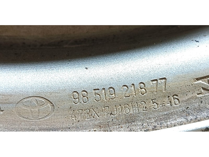 Recambio de llanta para citroën jumpy iii furgoneta (v_) 1.5 bluehdi 100 referencia OEM IAM 9851921877 ET46 7J16