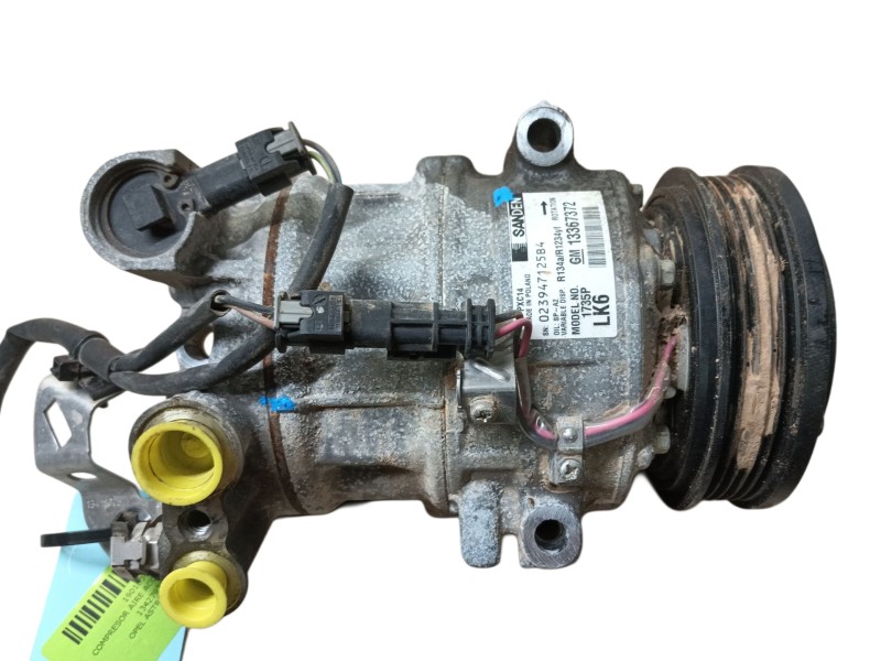 Recambio de compresor aire acondicionado para opel astra k (b16) 1.4 turbo (68) referencia OEM IAM 13427936  