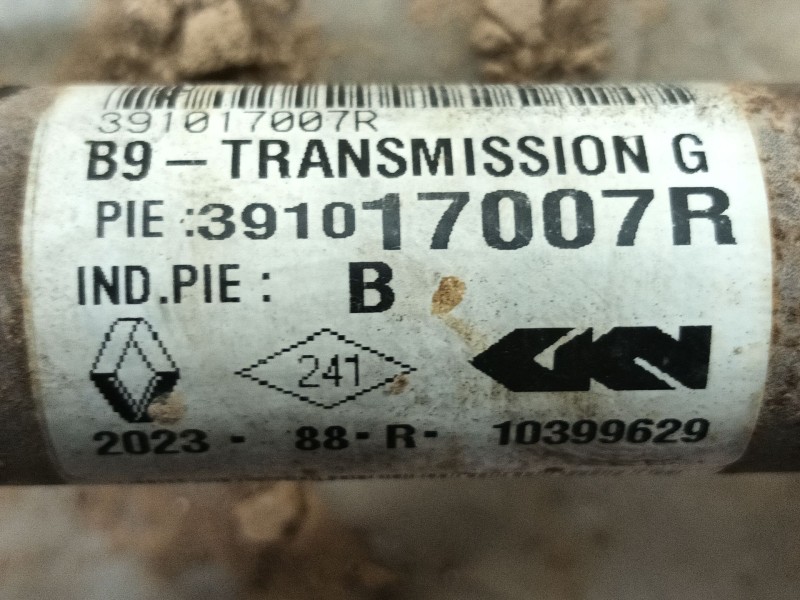 Recambio de transmision delantera izquierda para renault master iii furgoneta (fv) 2.3 dci 150 fwd (fv0f, fv03) referencia OEM I