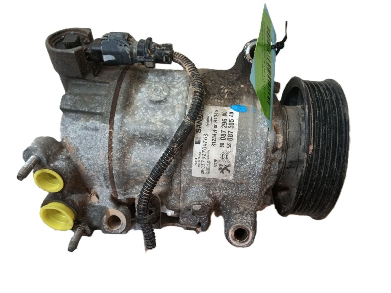 Recambio de compresor aire acondicionado para citroën jumpy iii autobús (v_) 1.6 bluehdi 115 referencia OEM IAM   
