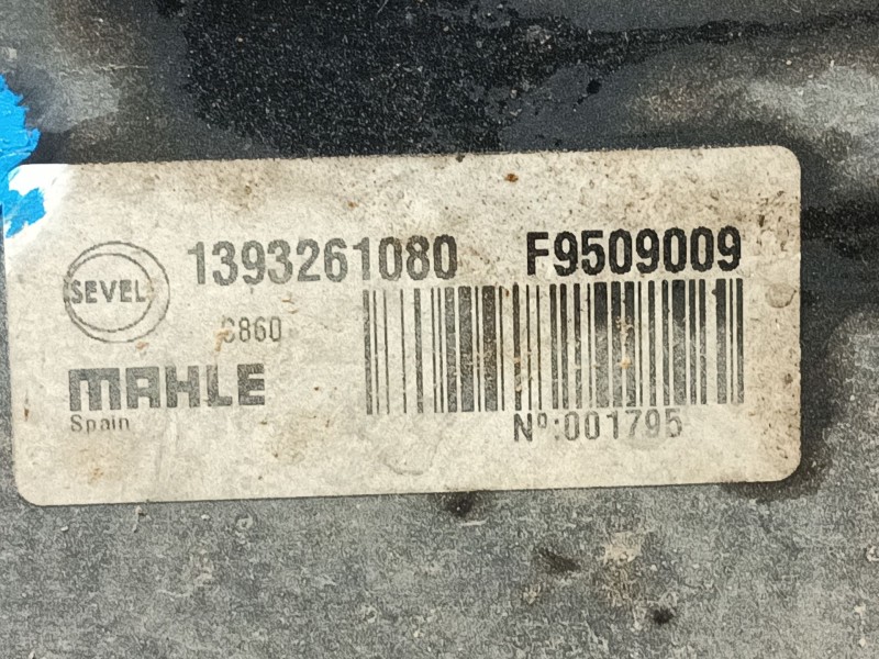 Recambio de electroventilador para fiat ducato caja/chasis (250_) 150 multijet 2,3 d referencia OEM IAM 1393261080 F9509009 