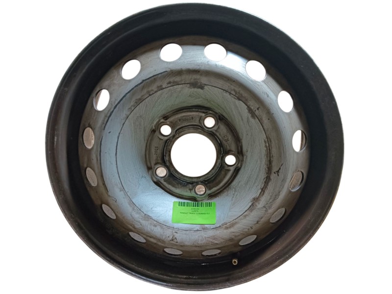 Recambio de llanta para renault trafic ii autobús (jl) 1.9 dci 100 (jl0c) referencia OEM IAM 1010469 ET50 6Jx16