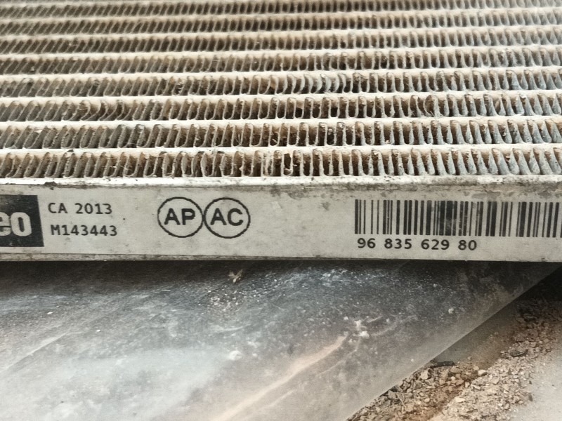 Recambio de condensador / radiador aire acondicionado para citroën c3 aircross ii (2r_, 2c_) 1.2 puretech 110 (2rhnzb, 2rhnzw, 2