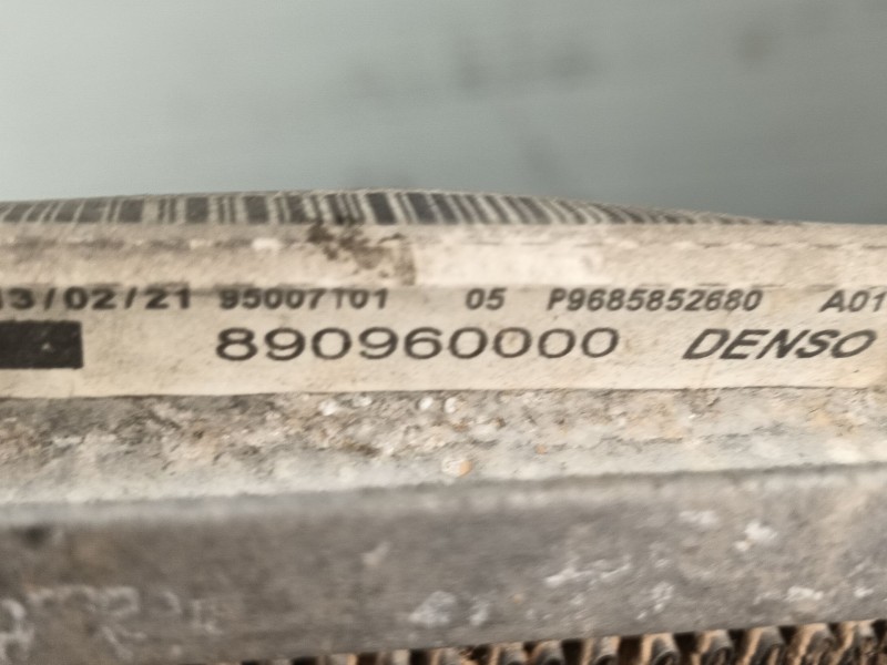 Recambio de radiador agua para citroën c3 aircross ii (2r_, 2c_) 1.2 puretech 110 (2rhnzb, 2rhnzw, 2rhnpx, 2rhnpj) referencia OE