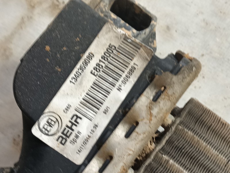 Recambio de radiador agua para citroën jumper ii furgoneta 2.2 hdi 110 referencia OEM IAM   