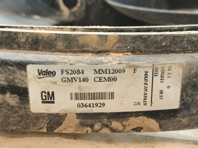 Recambio de electroventilador para citroën c3 aircross ii (2r_, 2c_) 1.2 puretech 110 (2rhnzb, 2rhnzw, 2rhnpx, 2rhnpj) referenci