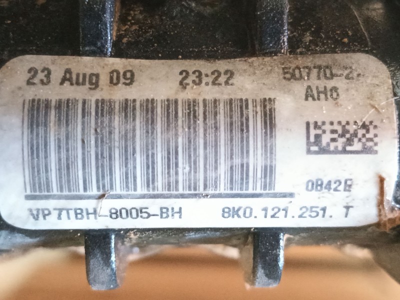 Recambio de radiador agua para audi q5 (8rb) 2.0 tdi quattro referencia OEM IAM   