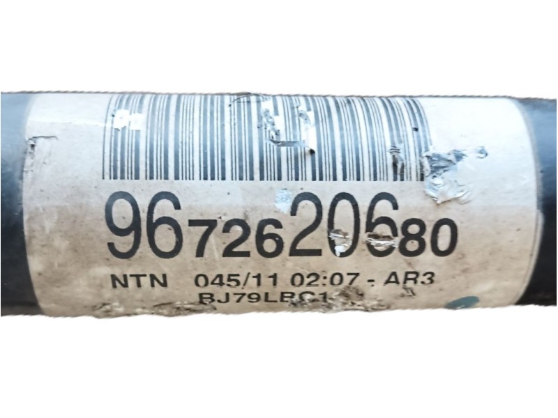 Recambio de transmision delantera derecha para citroën c3 ii (sc_) 1.4 referencia OEM IAM  967620680 
