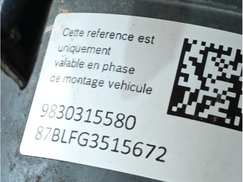 Recambio de abs para peugeot partner furgoneta/monovolumen (k9) 1.5 bluehdi 100 referencia OEM IAM  9830315580 