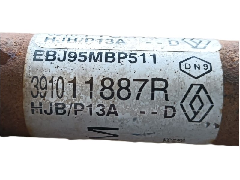 Recambio de transmision delantera izquierda para nissan juke (f16_) 1.0 referencia OEM IAM  391011887R 