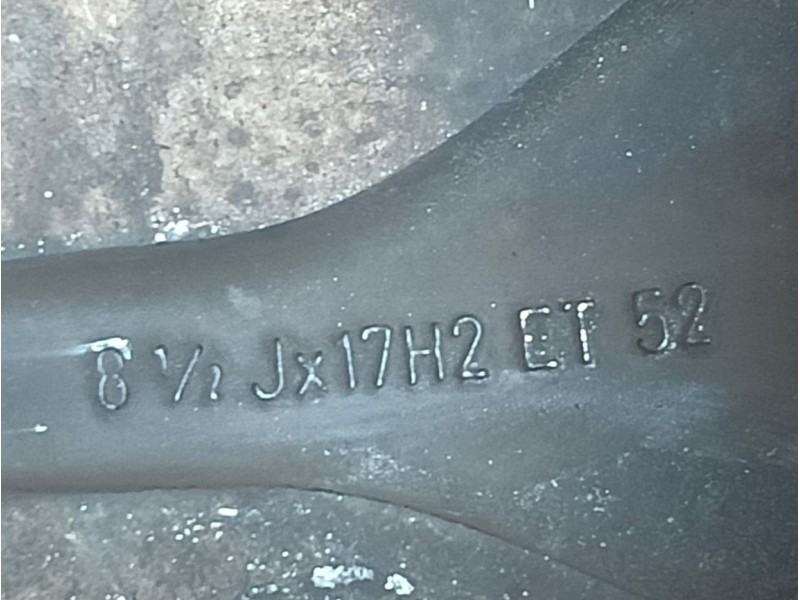 Recambio de llanta para mercedes-benz clase m (w163) ml 400 cdi (163.128) referencia OEM IAM A1634012702 ET52 6 1/2Jx17