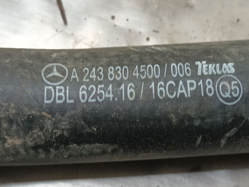 Recambio de tubo para mercedes-benz eqa (h243) eqa 250+ (243.702) referencia OEM IAM A2435000400 A2435005200 
