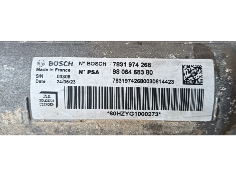Recambio de cremallera direccion para citroën jumpy iii furgoneta (v_) 1.5 bluehdi 100 referencia OEM IAM   