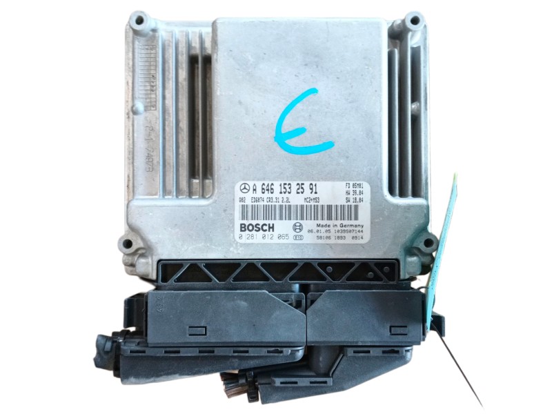 Recambio de centralita motor uce para mercedes-benz vito / mixto furgoneta (w639) 111 cdi (639.601, 639.603, 639.605) referencia