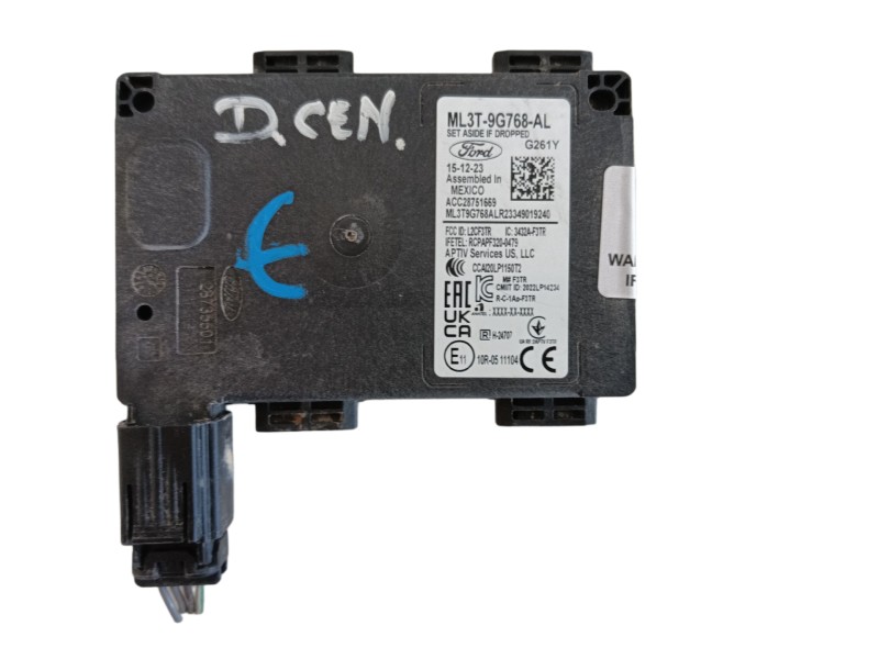 Recambio de modulo electronico para ford mustang mach-e (cgw) ev 4x4 referencia OEM IAM  ML3T9G765AL 