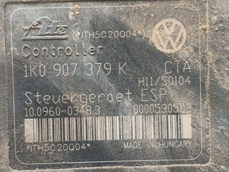 Recambio de abs para volkswagen golf v (1k1) 2.0 tdi 16v referencia OEM IAM   