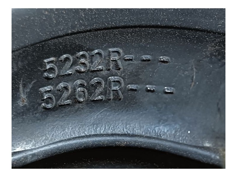 Recambio de llanta para renault express furgoneta/monovolumen 1.5 blue dci 75 (f6aa) referencia OEM IAM 5232R ET40 6Jx15