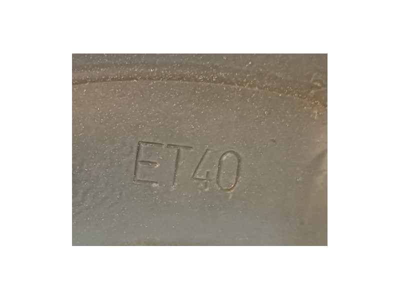 Recambio de llanta para renault express furgoneta/monovolumen 1.5 blue dci 75 (f6aa) referencia OEM IAM 5232R ET40 6Jx15