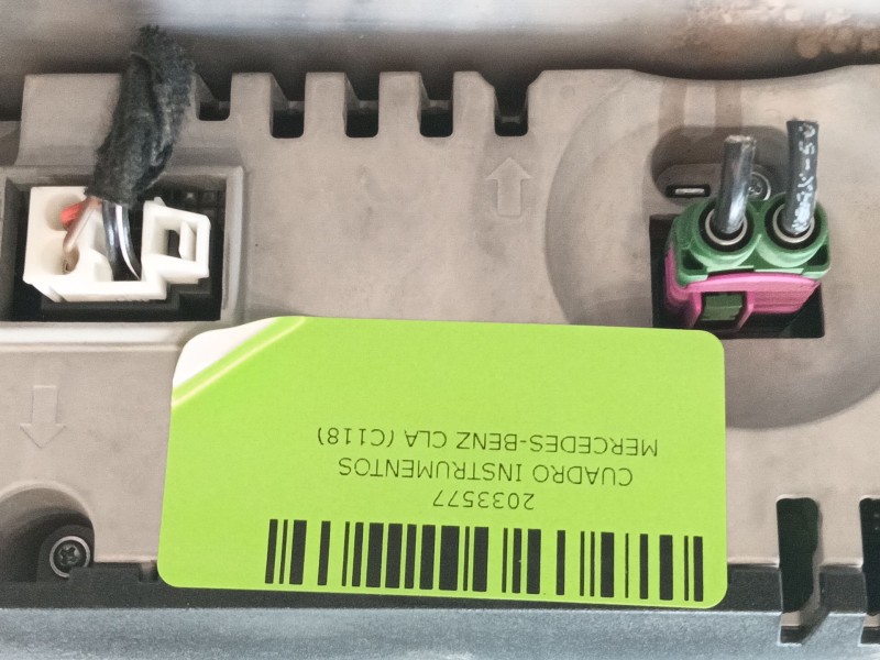 Recambio de cuadro instrumentos para mercedes-benz cla (c118) cla 180 (118.384) referencia OEM IAM   