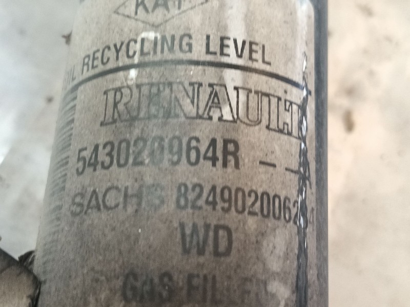 Recambio de amortiguador delantero izquierdo para dacia dokker monospace (ke_) 1.5 dci (keaj, keah) referencia OEM IAM   