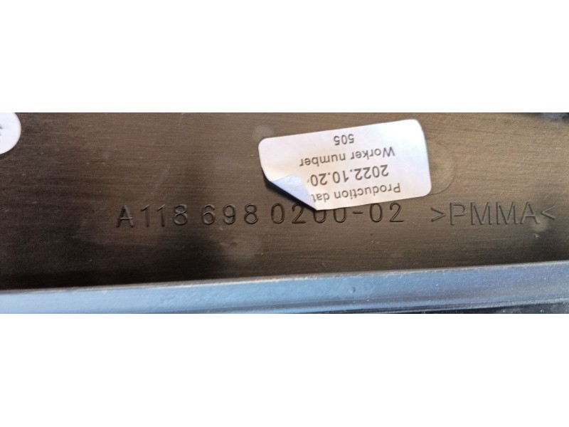 Recambio de moldura para mercedes-benz cla (c118) cla 180 (118.384) referencia OEM IAM   