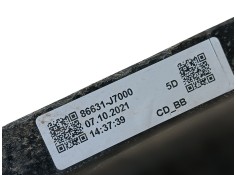 Recambio de refuerzo paragolpes trasero para kia ceed (cd) 1.0 t-gdi referencia OEM IAM  86631J7000  2