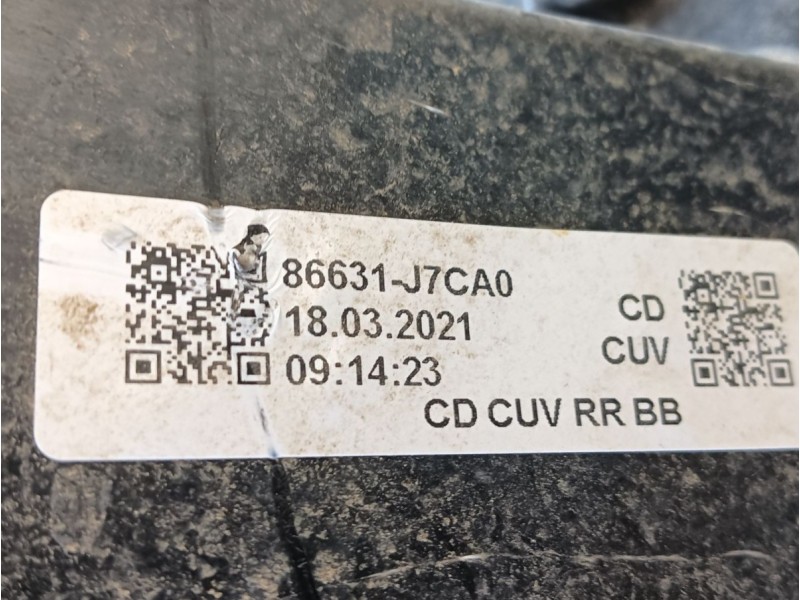 Recambio de refuerzo paragolpes trasero para kia xceed (cd) 1.6 t-gdi referencia OEM IAM   