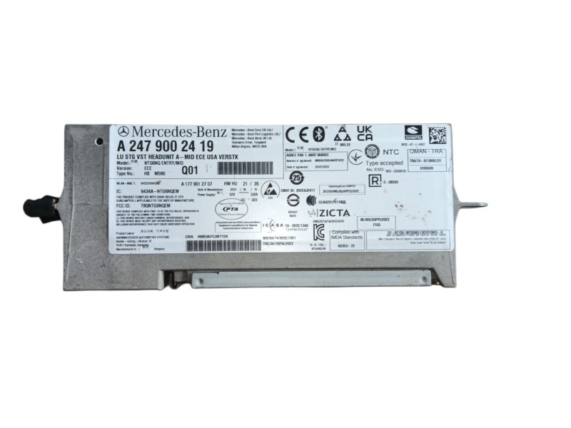 Recambio de modulo electronico para mercedes-benz eqa (h243) eqa 250+ (243.702) referencia OEM IAM  A2479002419 