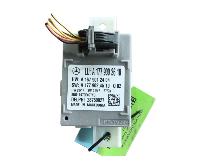 Recambio de modulo electronico para mercedes-benz eqa (h243) eqa 250+ (243.702) referencia OEM IAM  A1779002610 