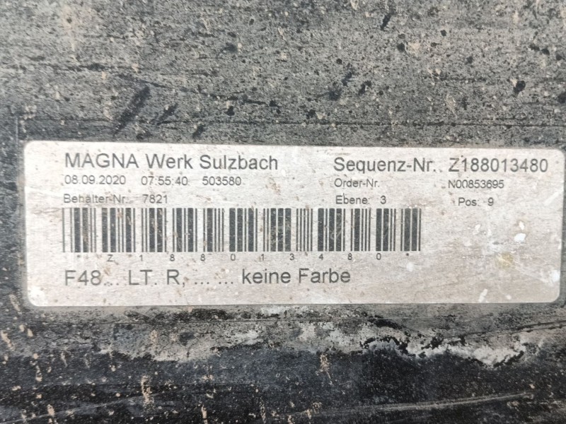 Recambio de estribos laterales para bmw x1 (f48) sdrive 18 d referencia OEM IAM   