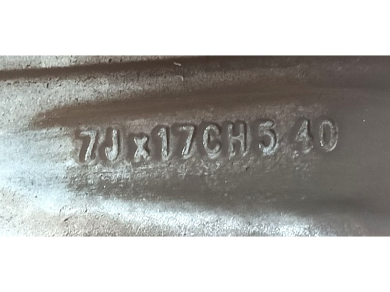 Recambio de llanta para renault kadjar (ha_, hl_) 1.2 tce 130 referencia OEM IAM 403002509R ET40 7Jx17