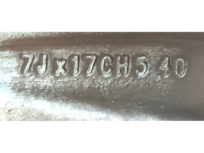 Recambio de llanta para renault kadjar (ha_, hl_) 1.2 tce 130 referencia OEM IAM 403002509R ET40 7Jx17