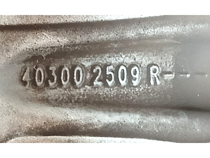 Recambio de llanta para renault kadjar (ha_, hl_) 1.2 tce 130 referencia OEM IAM 403002509R ET40 7Jx17