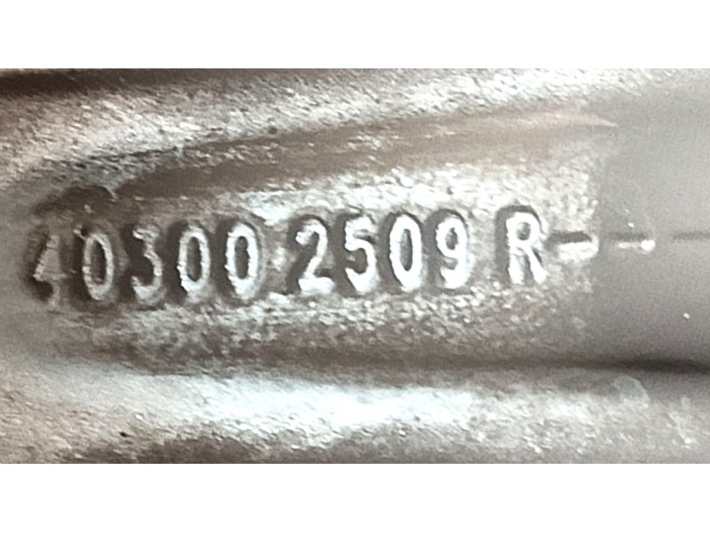 Recambio de llanta para renault kadjar (ha_, hl_) 1.2 tce 130 referencia OEM IAM 403002509R ET40 7Jx17