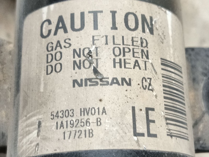 Recambio de amortiguador delantero izquierdo para nissan qashqai ii (j11, j11_) 1.5 dci referencia OEM IAM E43034EA3A  