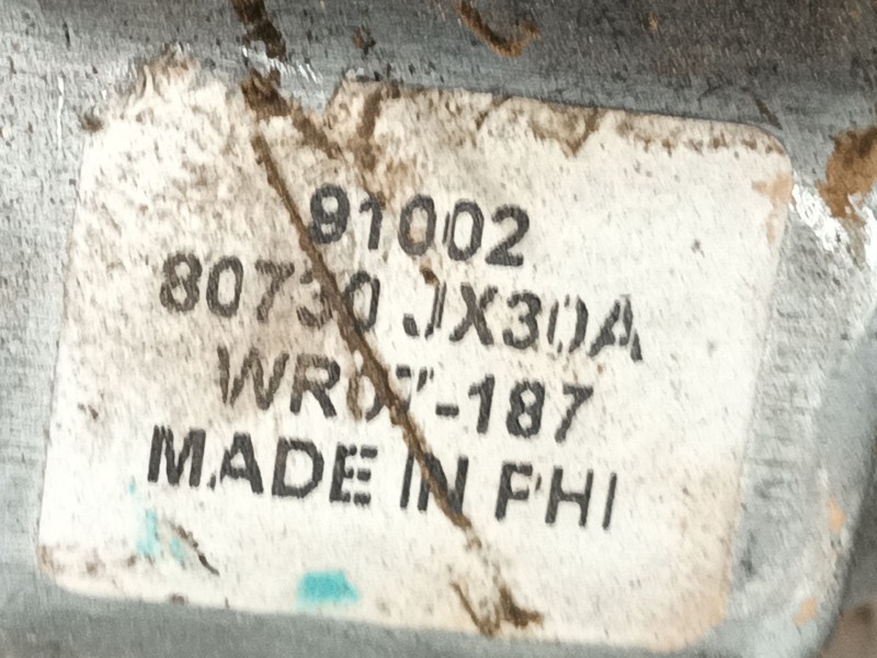Recambio de elevalunas delantero derecho para nissan nv200 furgoneta 1.5 dci 85 (m20, m20m) referencia OEM IAM   