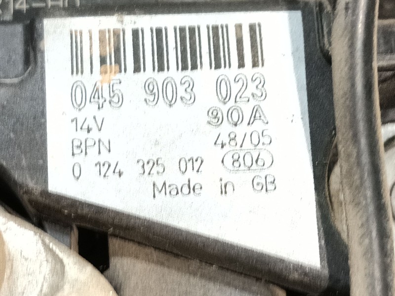 Recambio de alternador para seat ibiza iii (6l1) 1.4 tdi referencia OEM IAM   