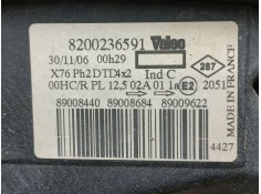 Recambio de faro derecho para nissan kubistar furgoneta (x76) 1.5 dci referencia OEM IAM  8200236591  2