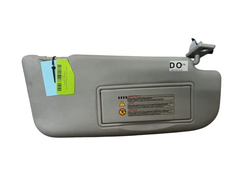 Recambio de parasol derecho para nissan qashqai i (j10, nj10) 1.5 dci referencia OEM IAM 96400JD40B 96400BR00C 