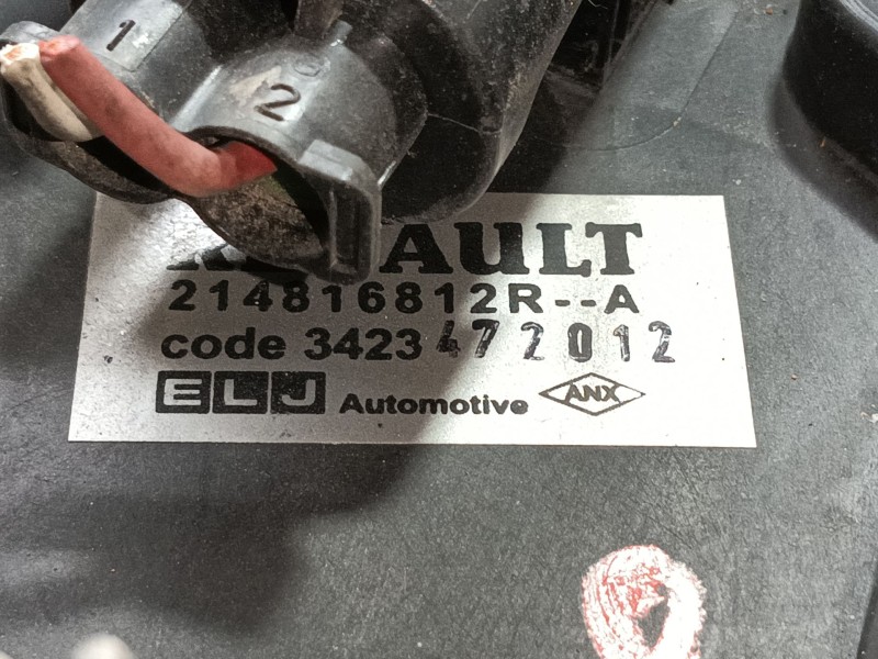 Recambio de electroventilador para dacia sandero ii 1.5 dci referencia OEM IAM   