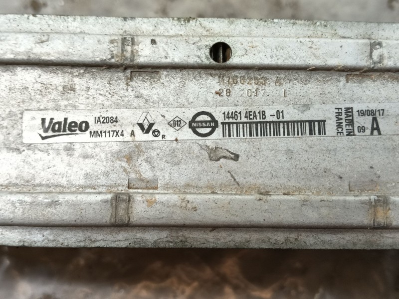 Recambio de intercooler para nissan qashqai ii (j11, j11_) 1.5 dci referencia OEM IAM 144614EA1B  