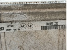 Recambio de intercooler para peugeot partner tepee 1.6 bluehdi 100 referencia OEM IAM 9800291280 MM117WDM  2