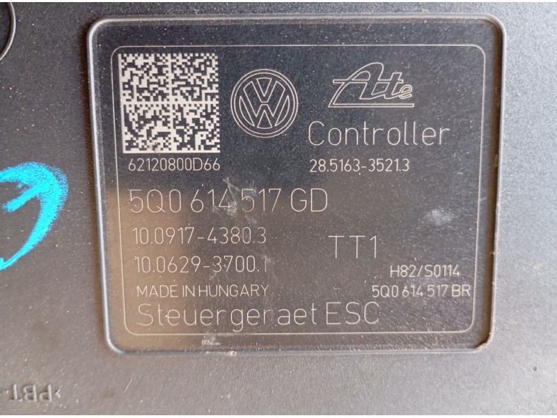 Recambio de abs para volkswagen touran (5t1) 1.5 tsi referencia OEM IAM 5Q0614517GDBEF 5Q0614517GD 