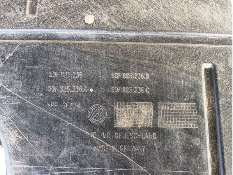 Recambio de cubrecarter para volkswagen tiguan (ad1, ax1) 2.0 tdi referencia OEM IAM  5QF825236 