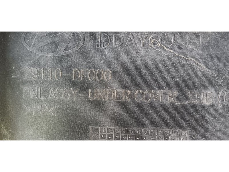 Recambio de cubrecarter para hyundai kona (os, ose, osi) 1.6 gdi hybrid referencia OEM IAM  29110DF000 