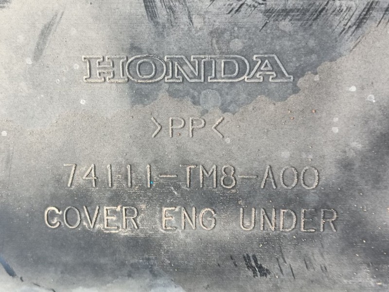 Recambio de cubrecarter para honda insight (ze_) 1.3 ima (ze28, ze2) referencia OEM IAM   