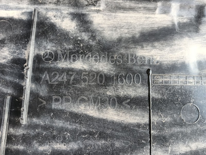 Recambio de cubrecarter para mercedes-benz glb (x247) glb 200 d (247.612) referencia OEM IAM   